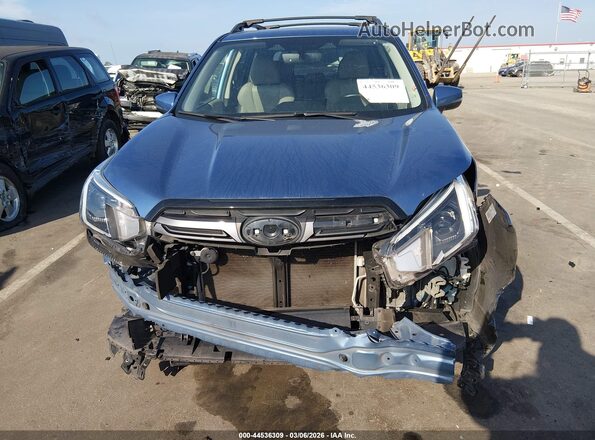JF2SKAPC3NH487133 2022 SUBARU FORESTER Blue უკანა სალონის ხედი