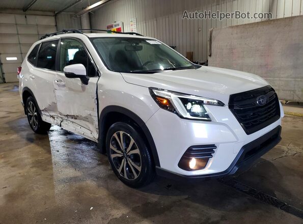 JF2SKAPC7PH453988 2023 SUBARU FORESTER White Передня права чверть