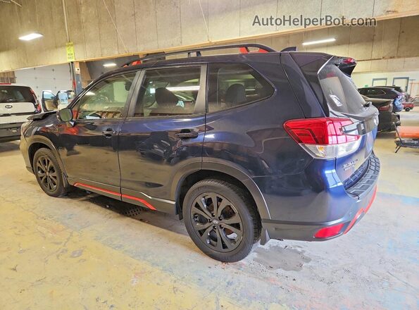 JF2SKAPCXKH582929 2019 SUBARU FORESTER Blue 