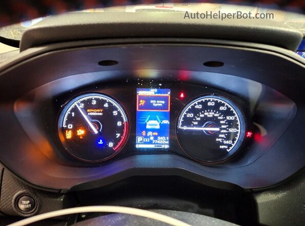 JF2SKAPCXKH582929 2019 SUBARU FORESTER Blue 