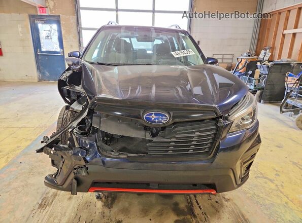 JF2SKAPCXKH582929 2019 SUBARU FORESTER Blue 
