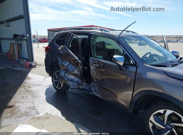 JF2SKARC1NH505917 2022 SUBARU FORESTER Brown Front view