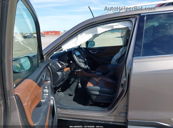 JF2SKARC1NH505917 2022 SUBARU FORESTER Brown Front interior view