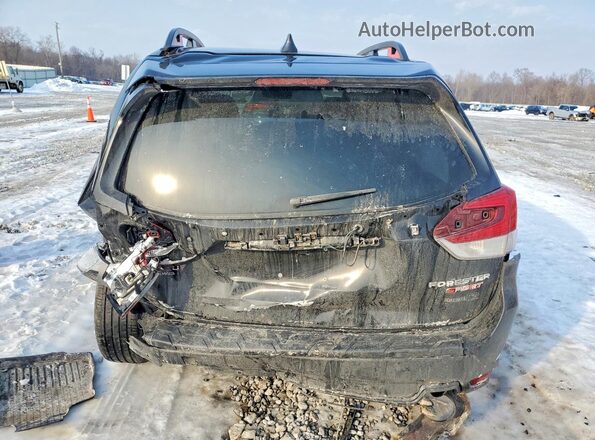 JF2SKARC2MH430174 2021 SUBARU FORESTER Black Rear view