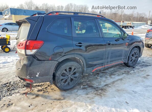 JF2SKARC2MH430174 2021 SUBARU FORESTER Black Rear right