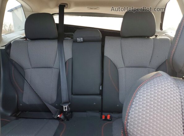 JF2SKARC2MH430174 2021 SUBARU FORESTER Black Rear seats view