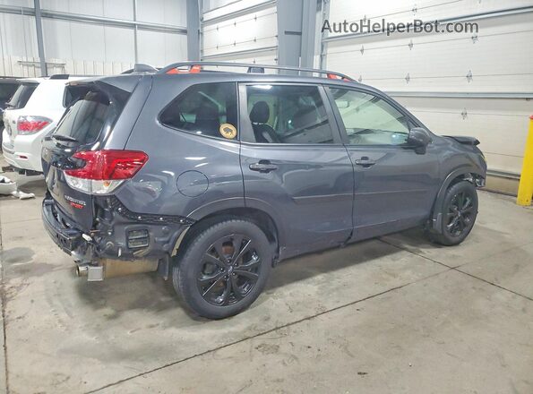 JF2SKARC3MH581184 2021 SUBARU FORESTER Gray Задня права чверть