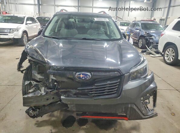 JF2SKARC3MH581184 2021 SUBARU FORESTER Gray Вид спереду