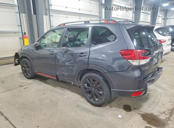 JF2SKARC3MH581184 2021 SUBARU FORESTER Gray Задня ліва чверть