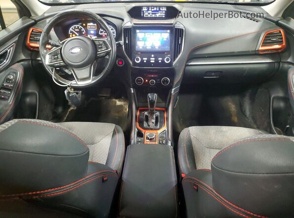 JF2SKARC3MH581184 2021 SUBARU FORESTER Gray Вид панелі приладів