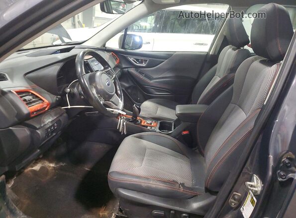 JF2SKARC3MH581184 2021 SUBARU FORESTER Gray Вид салону спереду