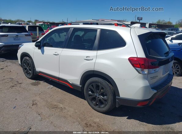 JF2SKARC7MH455667 2021 SUBARU FORESTER White Հետևի ձախ