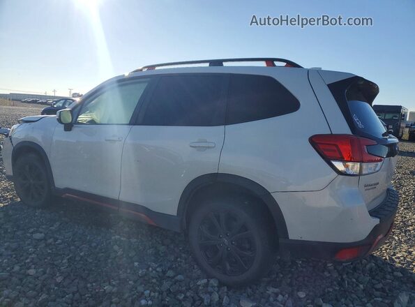JF2SKARCXMH502108 2021 SUBARU FORESTER White Հետևի ձախ