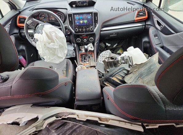 JF2SKARCXMH563586 2021 SUBARU FORESTER Белый Вид панели приборов