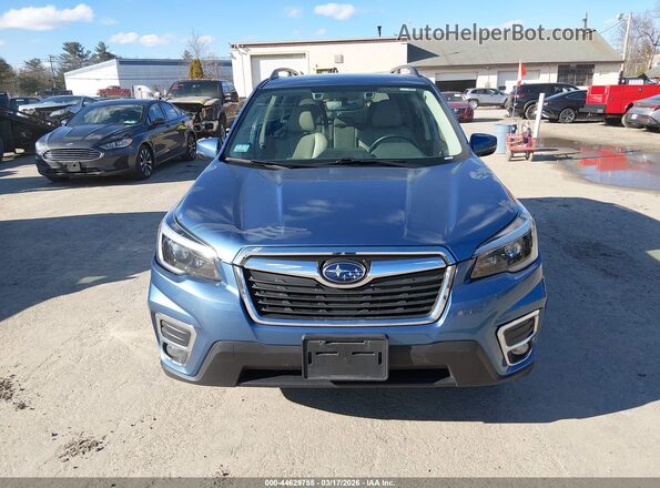 JF2SKASC2MH475691 2021 SUBARU FORESTER Blue Rear interior view