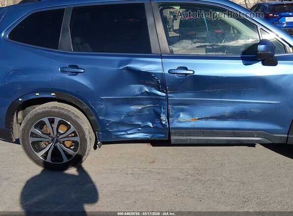 JF2SKASC2MH475691 2021 SUBARU FORESTER Blue Front view
