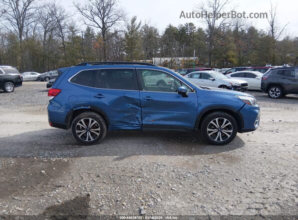 JF2SKASC2MH475691 2021 SUBARU FORESTER Blue 360 interior view