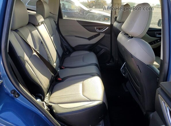 JF2SKASC5KH499982 2019 SUBARU FORESTER Blue Rear interior view