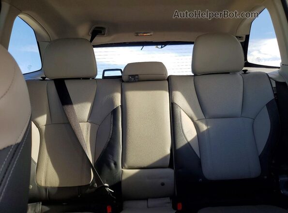 JF2SKASC5KH499982 2019 SUBARU FORESTER Blue Rear seats view