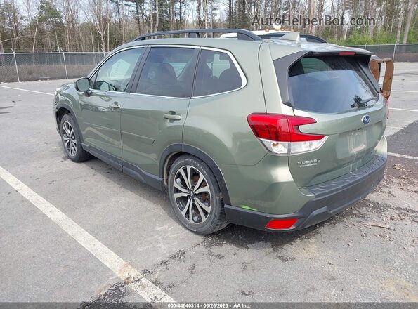 JF2SKASC7MH480871 2021 SUBARU FORESTER Green Trasero izquierdo