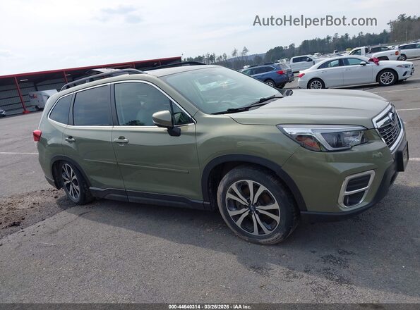 JF2SKASC7MH480871 2021 SUBARU FORESTER Green Vista interior trasera