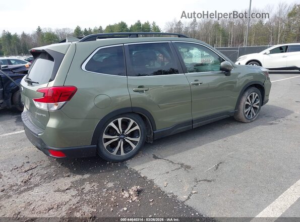 JF2SKASC7MH480871 2021 SUBARU FORESTER Green Trasero derecho