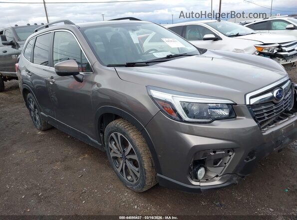 JF2SKASC8MH425023 2021 SUBARU FORESTER Beige Vista frontal
