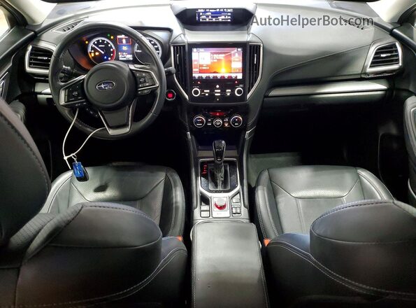 JF2SKASC9MH402995 2021 SUBARU FORESTER Gray Widok deski rozdzielczej