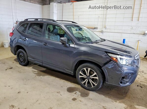 JF2SKASC9MH402995 2021 SUBARU FORESTER Gray Przód prawy