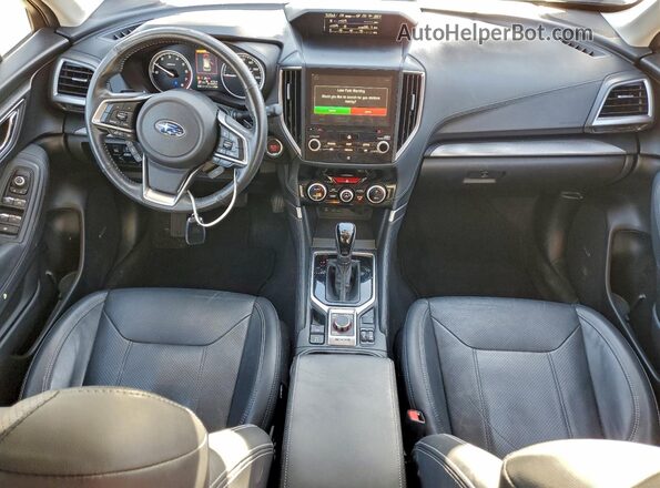JF2SKAUC8MH406940 2021 SUBARU FORESTER Black Առջևի վահանակի տեսք