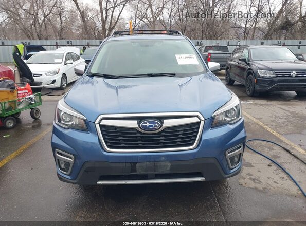 JF2SKAWC4KH511694 2019 SUBARU FORESTER Blue Вид задньої частини салону