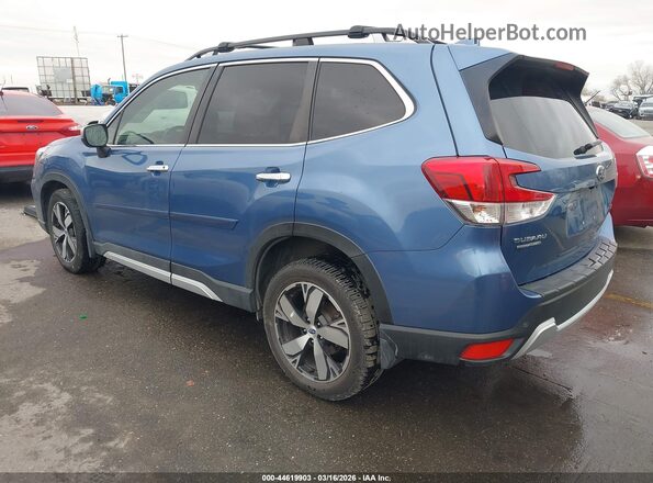 JF2SKAWC4KH511694 2019 SUBARU FORESTER Blue Задня ліва чверть