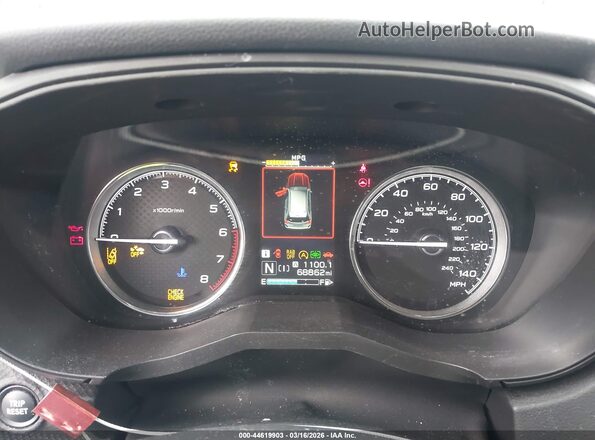 JF2SKAWC4KH511694 2019 SUBARU FORESTER Blue Вид задніх сидінь