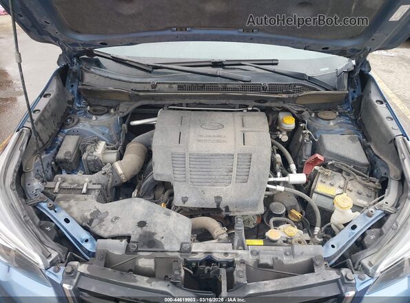 JF2SKAWC4KH511694 2019 SUBARU FORESTER Blue Вид ззаду