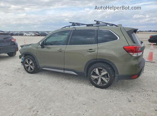 JF2SKAXC0MH505652 2021 SUBARU FORESTER Green Հետևի ձախ