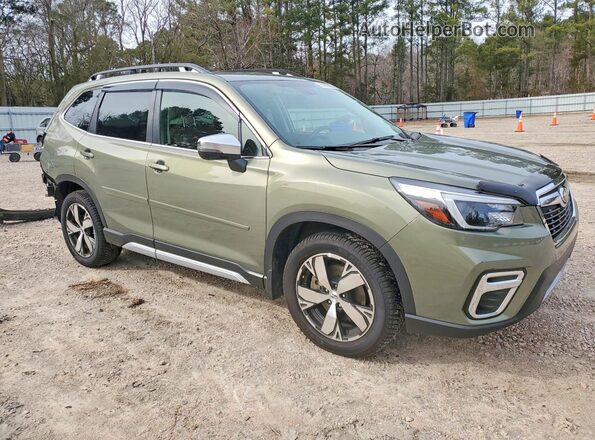 JF2SKAXC7MH403703 2021 SUBARU FORESTER Green Передня права чверть