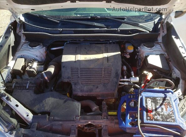JF2SKAXCXMH403789 2021 SUBARU FORESTER White Widok wnętrza z tyłu