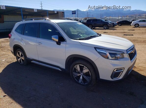 JF2SKAXCXMH403789 2021 SUBARU FORESTER White Przód prawy