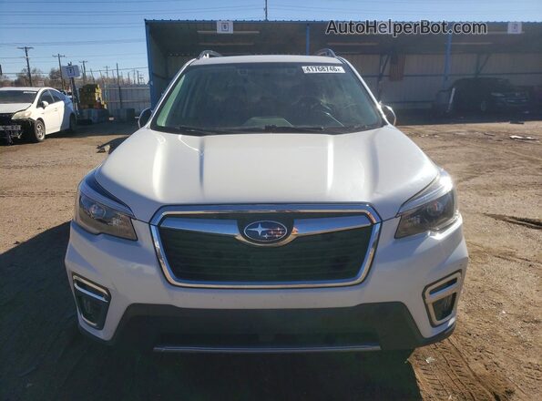 JF2SKAXCXMH403789 2021 SUBARU FORESTER White Widok z przodu