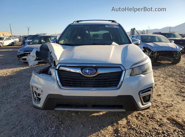 JF2SKAXCXMH592881 2021 SUBARU FORESTER White Դիմացի տեսք