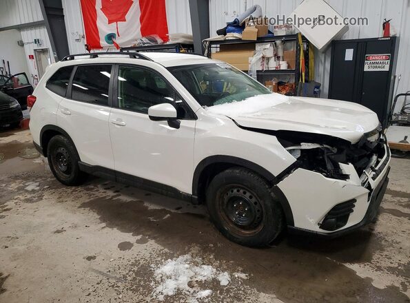 JF2SKEDC9NH449854 2022 SUBARU FORESTER Белый Передняя правая четверть