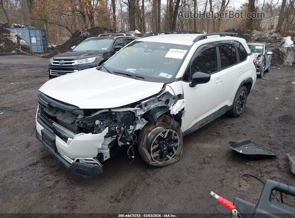 JF2SLDAC9SH498317 2025 SUBARU FORESTER White Przód lewy
