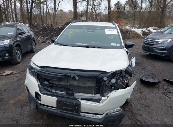 JF2SLDAC9SH498317 2025 SUBARU FORESTER White Widok zestawu wskaźników