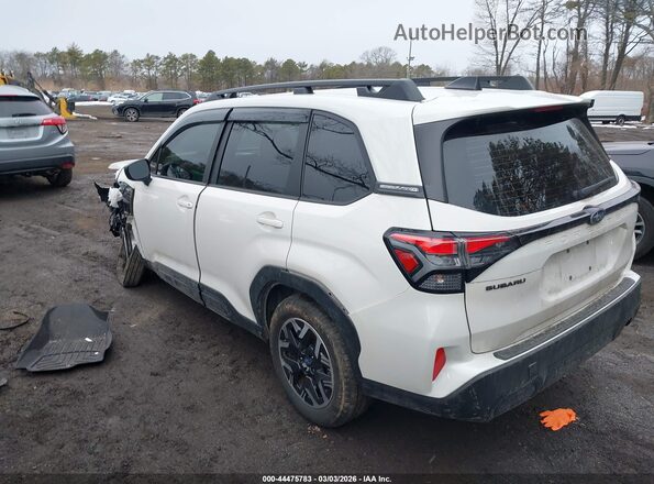 JF2SLDAC9SH498317 2025 SUBARU FORESTER White Widok wnętrza 360 stopni