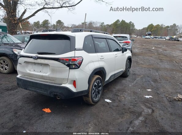 JF2SLDAC9SH498317 2025 SUBARU FORESTER White Tył prawy