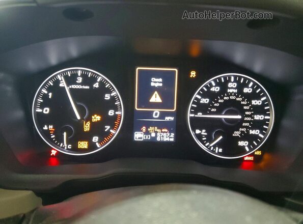 JF2SLDDC2SH588727 2025 SUBARU FORESTER Blue ხელსაწყოთა პანელის ხედი