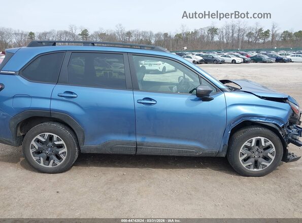 JF2SLDDC9SH536737 2025 SUBARU FORESTER Blue სალონის 360-გრადუსიანი ხედი