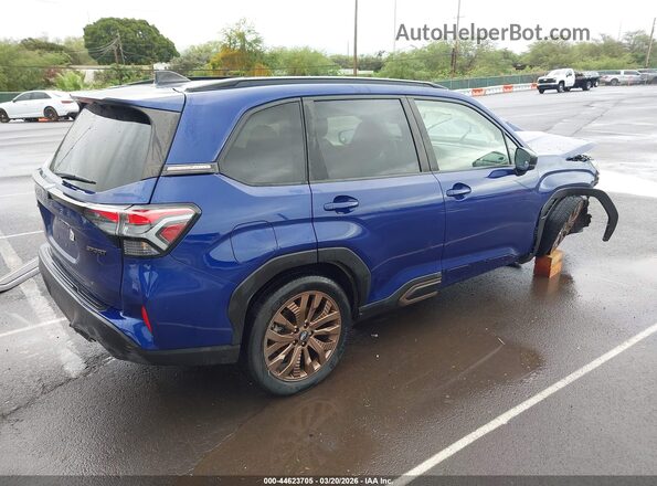 JF2SLDHC2SH411458 2025 SUBARU FORESTER Blue Tył prawy