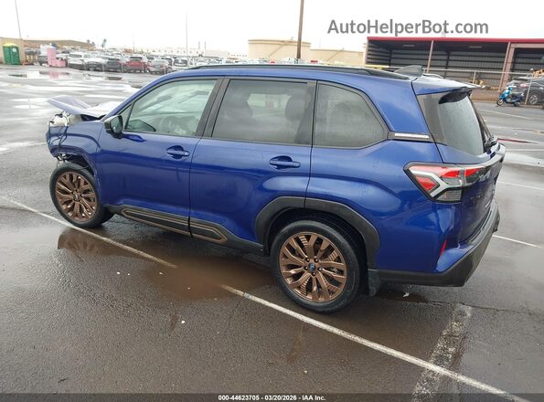 JF2SLDHC2SH411458 2025 SUBARU FORESTER Blue Tył lewy