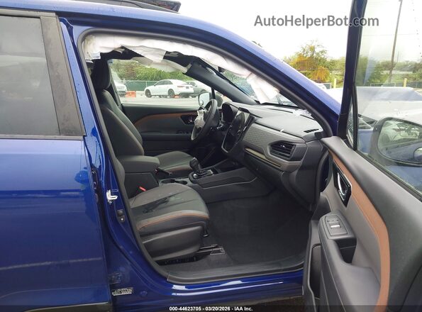 JF2SLDHC2SH411458 2025 SUBARU FORESTER Blue Widok wnętrza z przodu